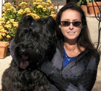 Faith Rubenstein and her dog Lulu